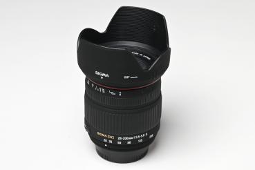Sigma 28-200mm 3,5-5,6 D DG AF Nikon F-Mount Vollformat  -Gebrauchtartikel-